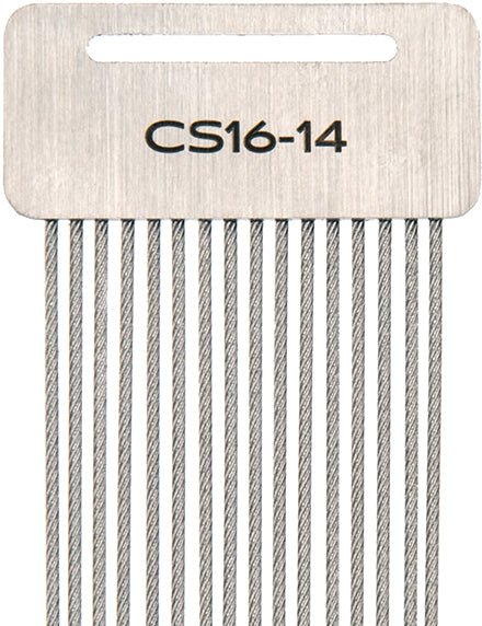 Majestic Opus One CS16-14 Coated Stainless Snare Cable Set – 16 Strands, 0.85mm - AAA Band Instrument Rentals
