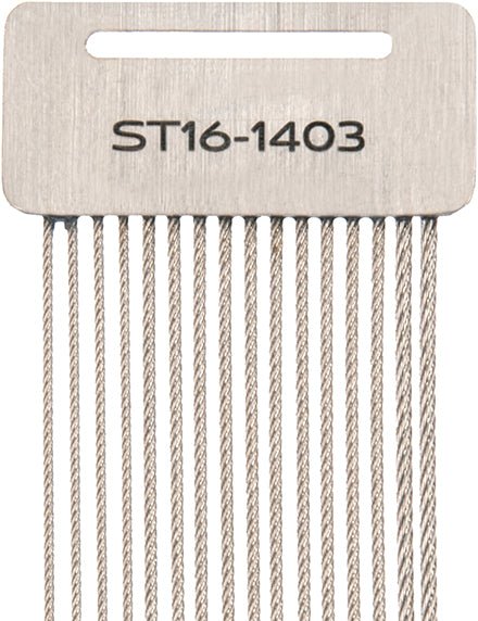 Majestic Opus One ST16-1403 Stainless Snare Cable Set – 16 Strands, Heavy - AAA Band Instrument Rentals