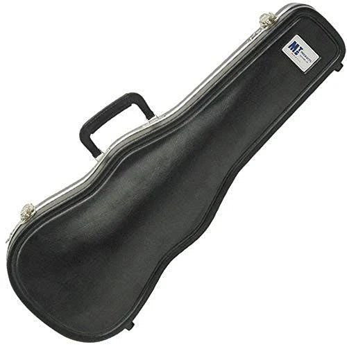 The MTS 992V Viola Case (16"–16.5") is a black hard-shell case with a handle, metal clasps, and a small top-right label. Its shaped design offers durable protection—perfect for student violists.