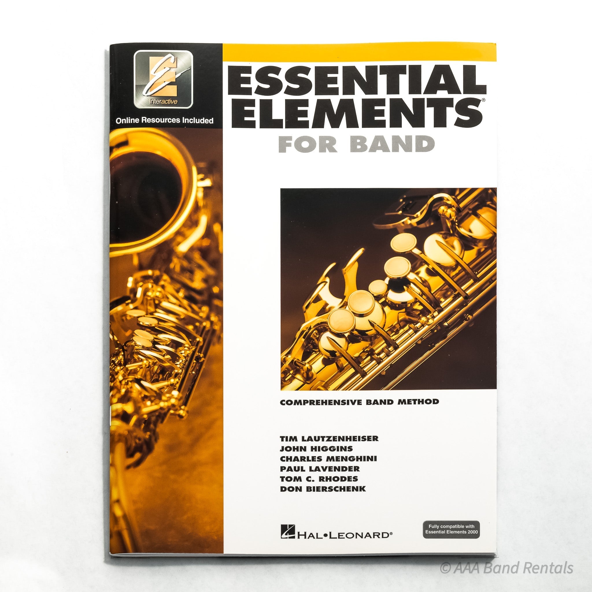 Music Book: “Essential Elements for Band” - AAA Band Instrument Rentals