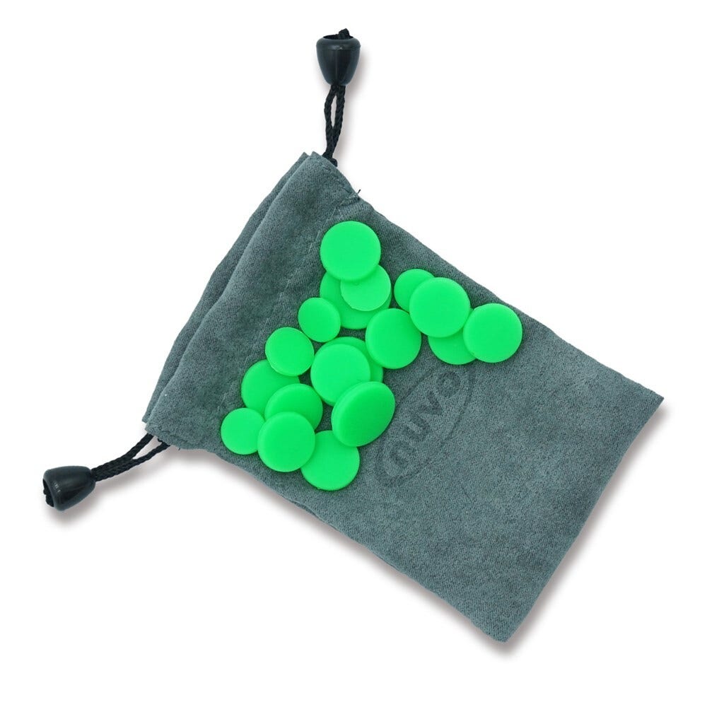 NUVO Coloured Key Caps Set – Green | For jFlute & Student Flute - AAA Band Instrument Rentals