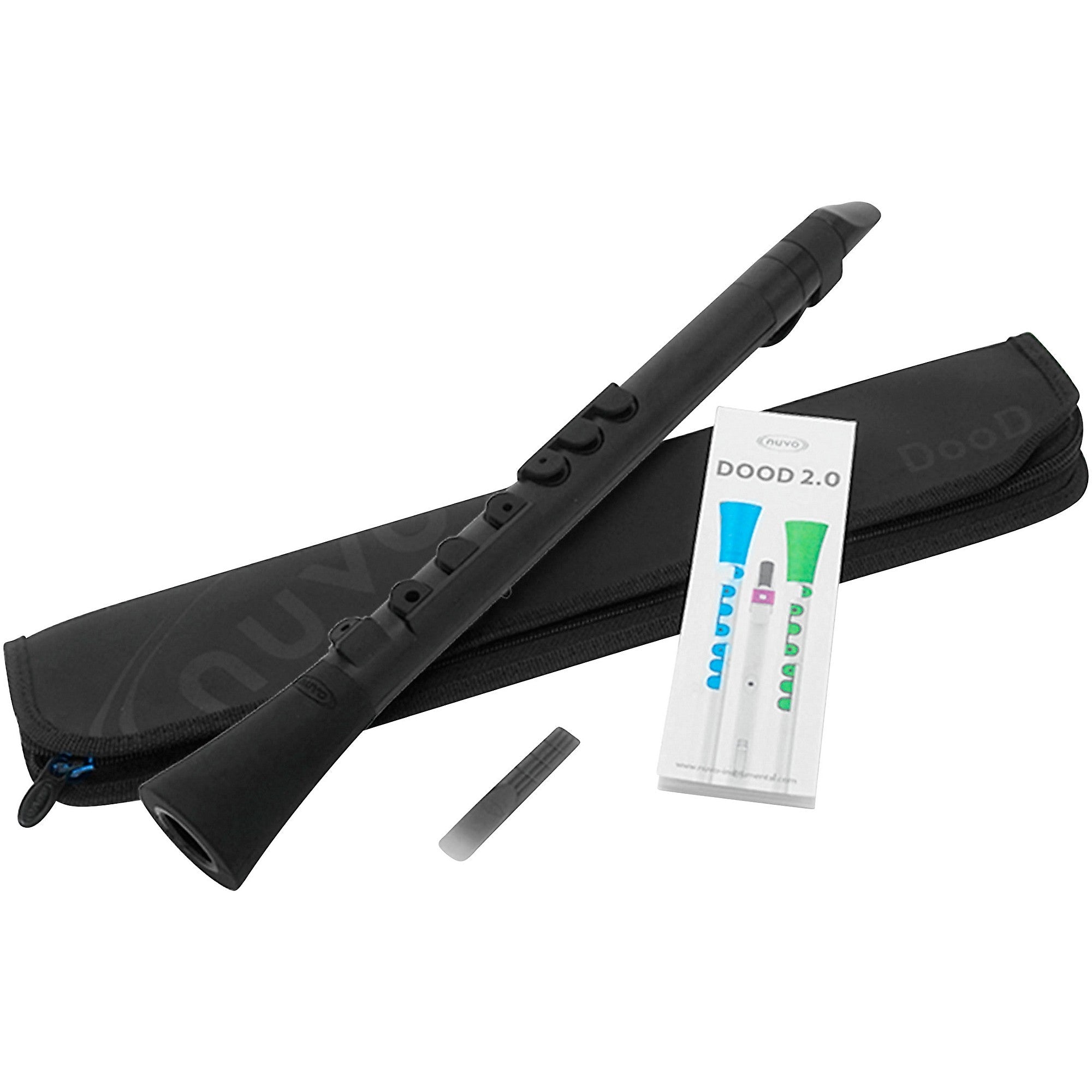 NUVO Dood Reed Starter Instrument – Black/Black | Pre-Band Single Reed - AAA Band Instrument Rentals