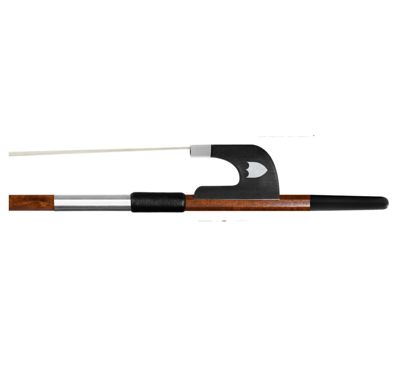 Pernambuco Bass Bow, Silver Mount