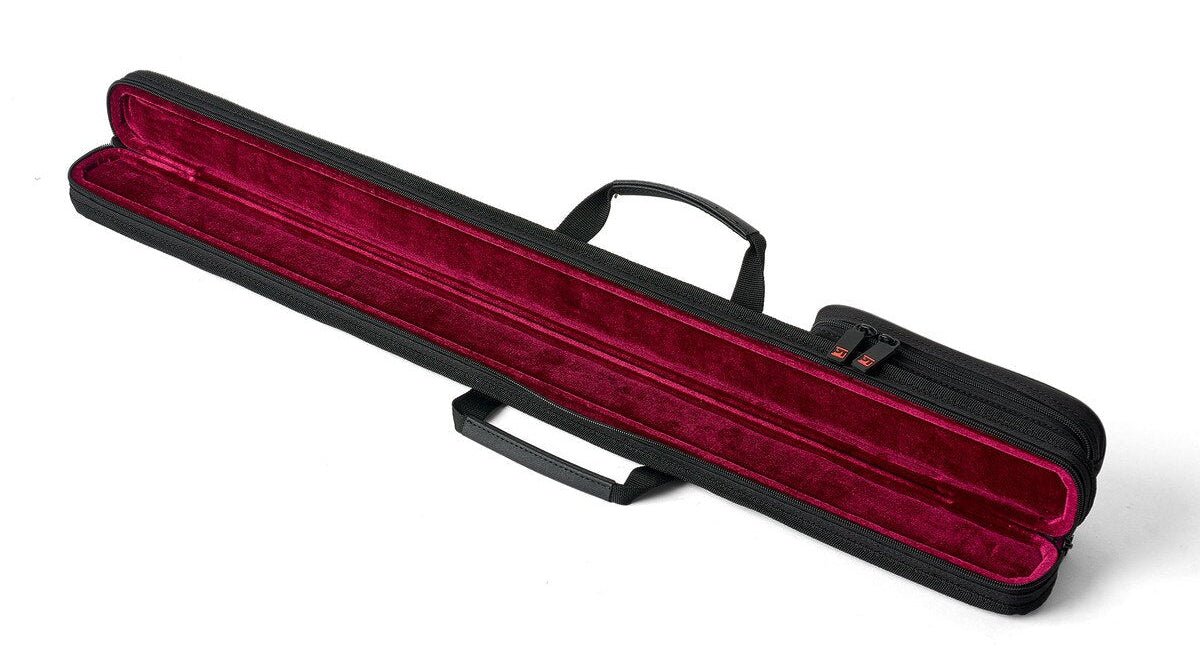 Protec Violin/Viola bow case open with red velvet interior