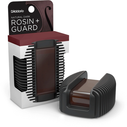 D’Addario Rosin + Guard with Natural Dark rosin