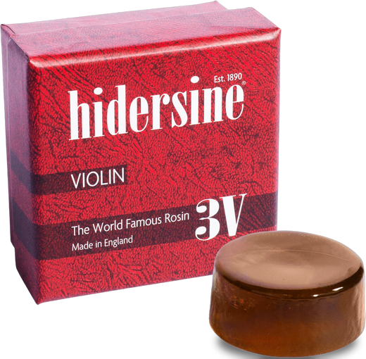 Hidersine 3V violin rosin box and cake