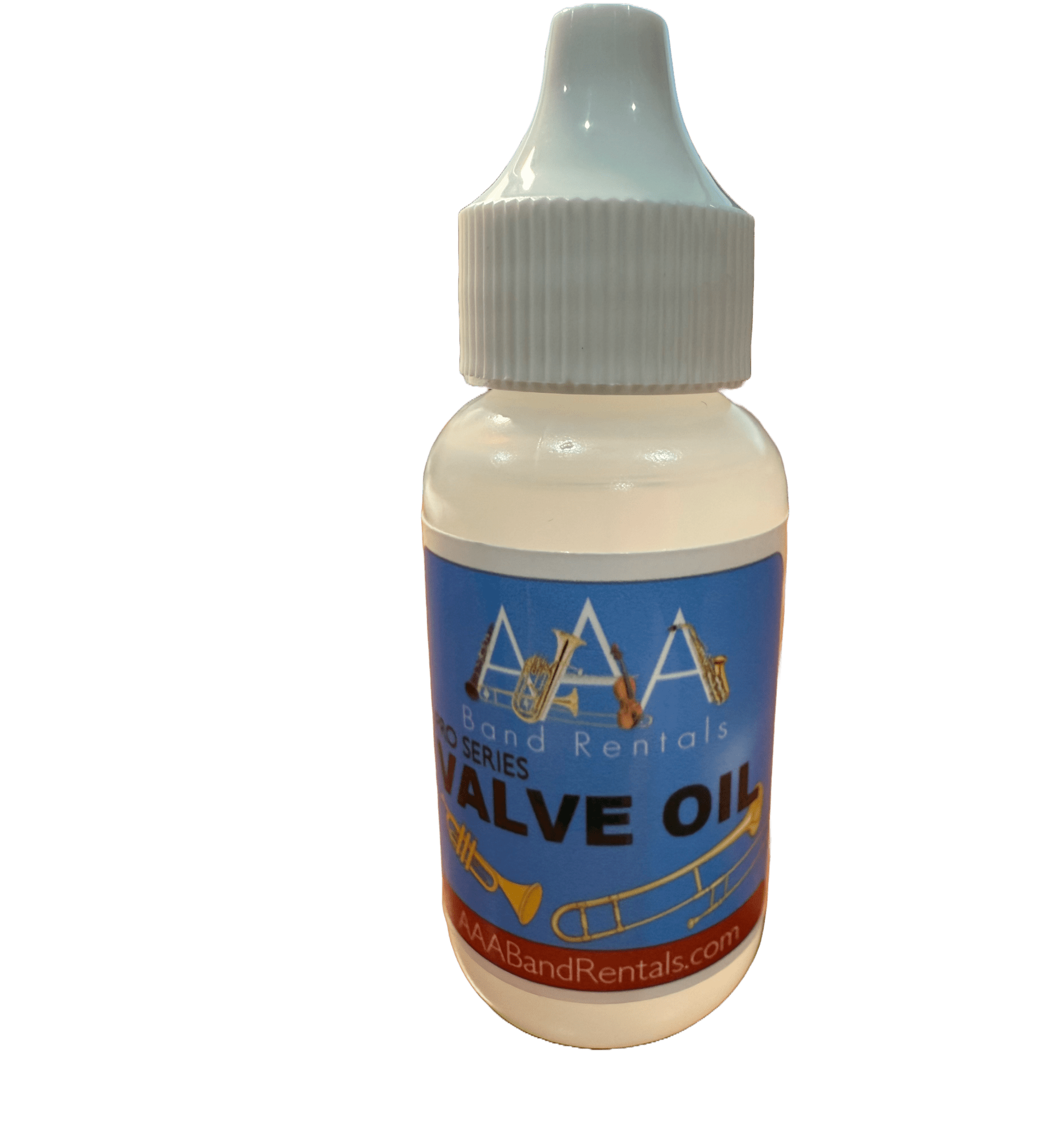 Valve Oil – AAA Pro Series – Standard Bottle - AAA Band Instrument Rentals