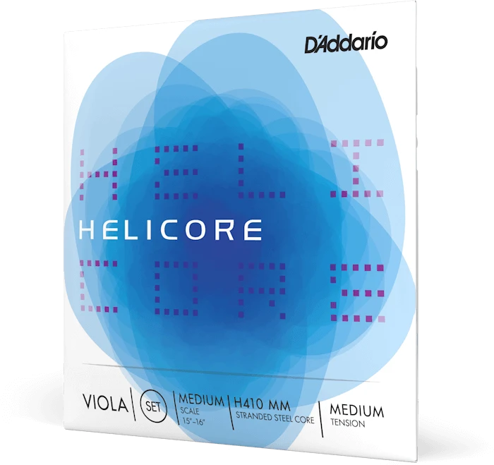 D'Addario Helicore viola string set