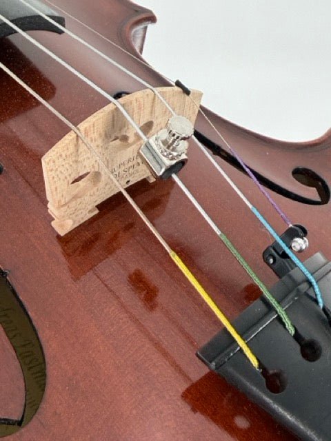 Violin Wolf Eliminator on 5 String Violin2
