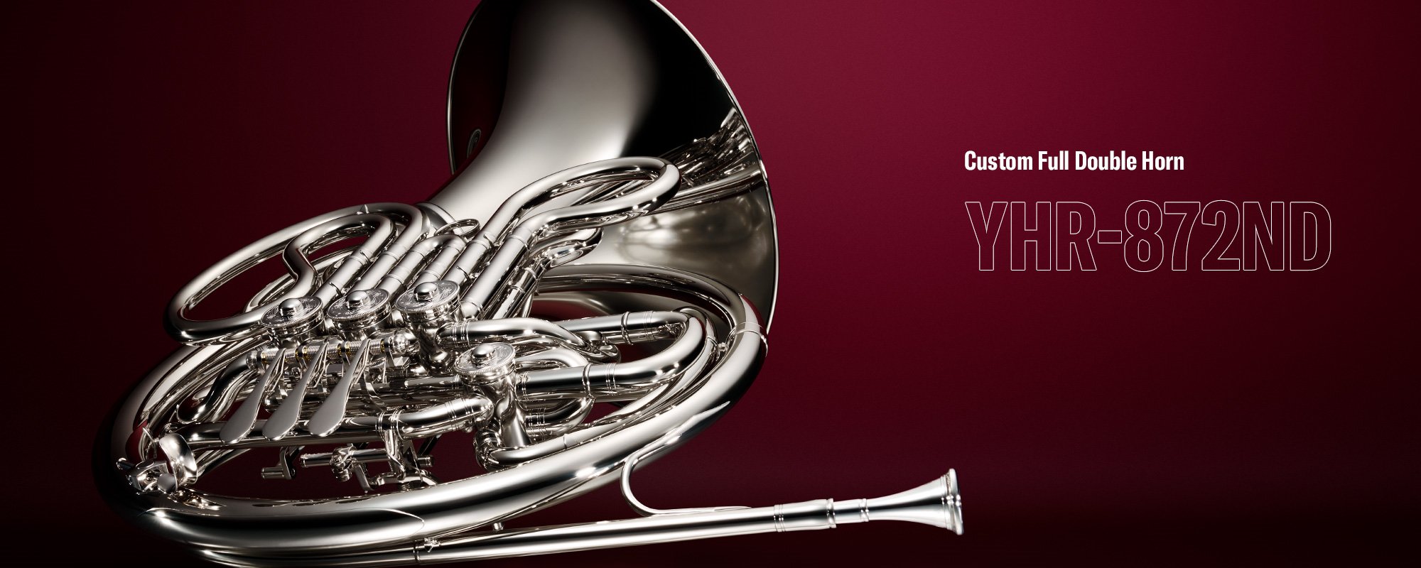Yamaha YHR-872ND Custom Horn - AAA Band Instrument Rentals
